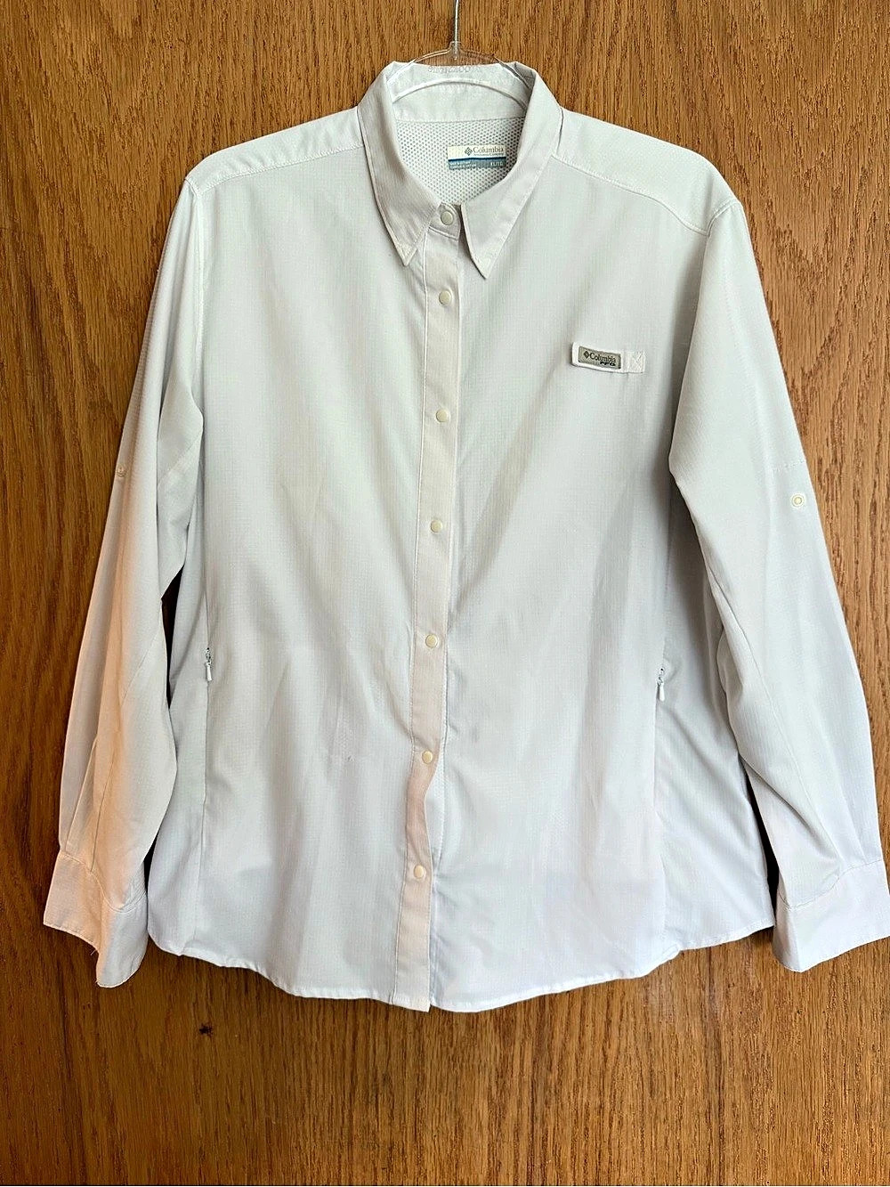Columbia Women's PFG Tamiami II Long Sleeve Shirt White XL/TG